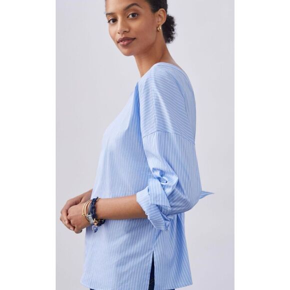 Anthropologie Harshman Button Back Blouse - Picture 6 of 13